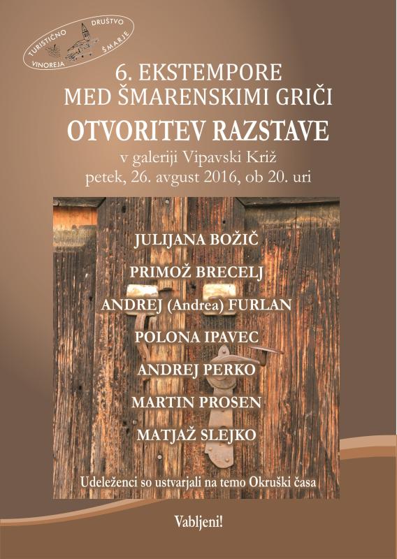 vabilo Vip. Kri 2016